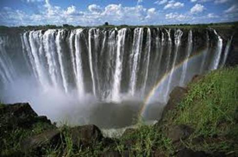 Водопад виктория в замбии 2