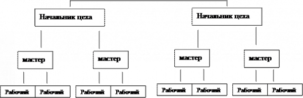 Построение структуры организации  1